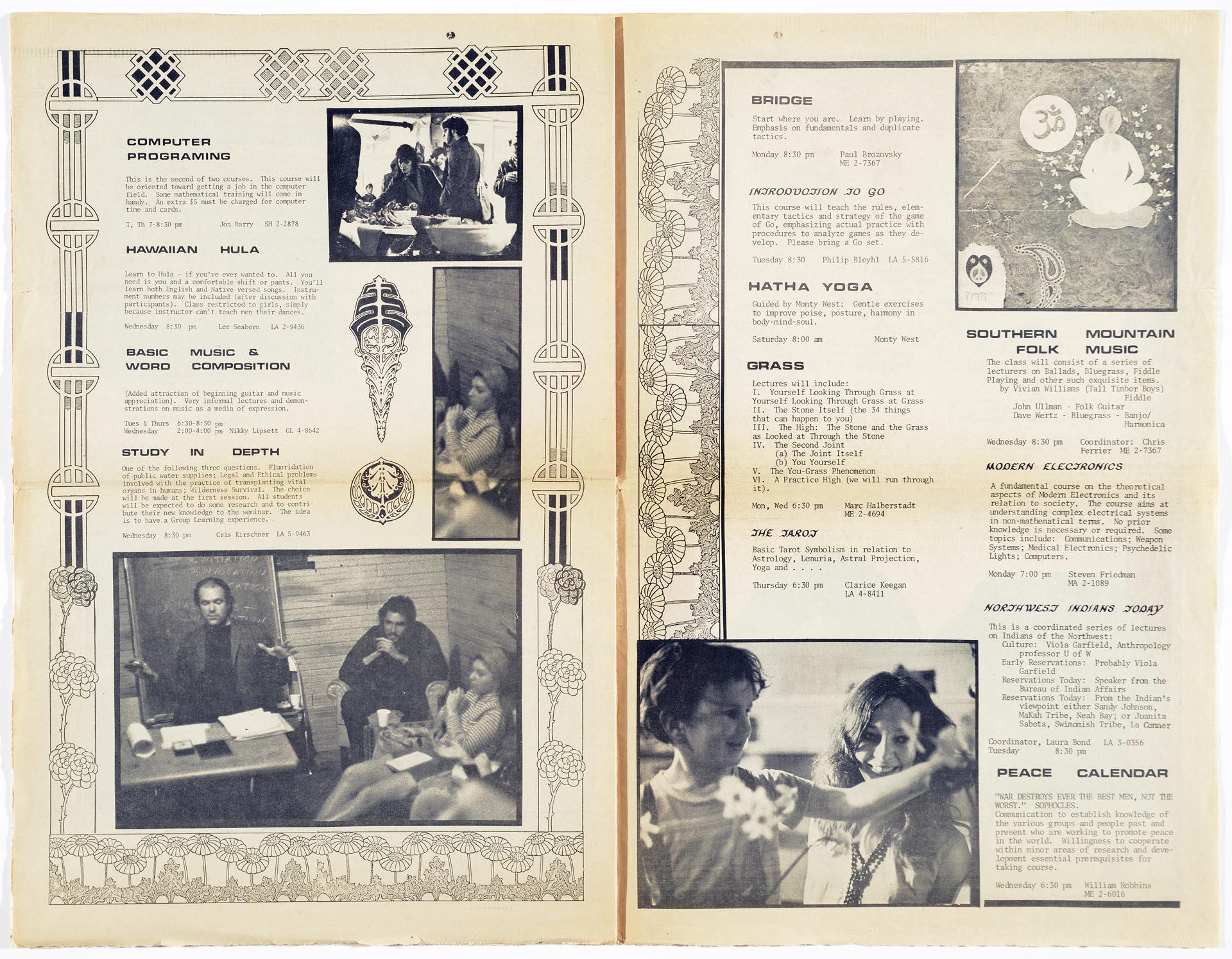 Image of Free U Summer Registration, Seattle, circa 1968