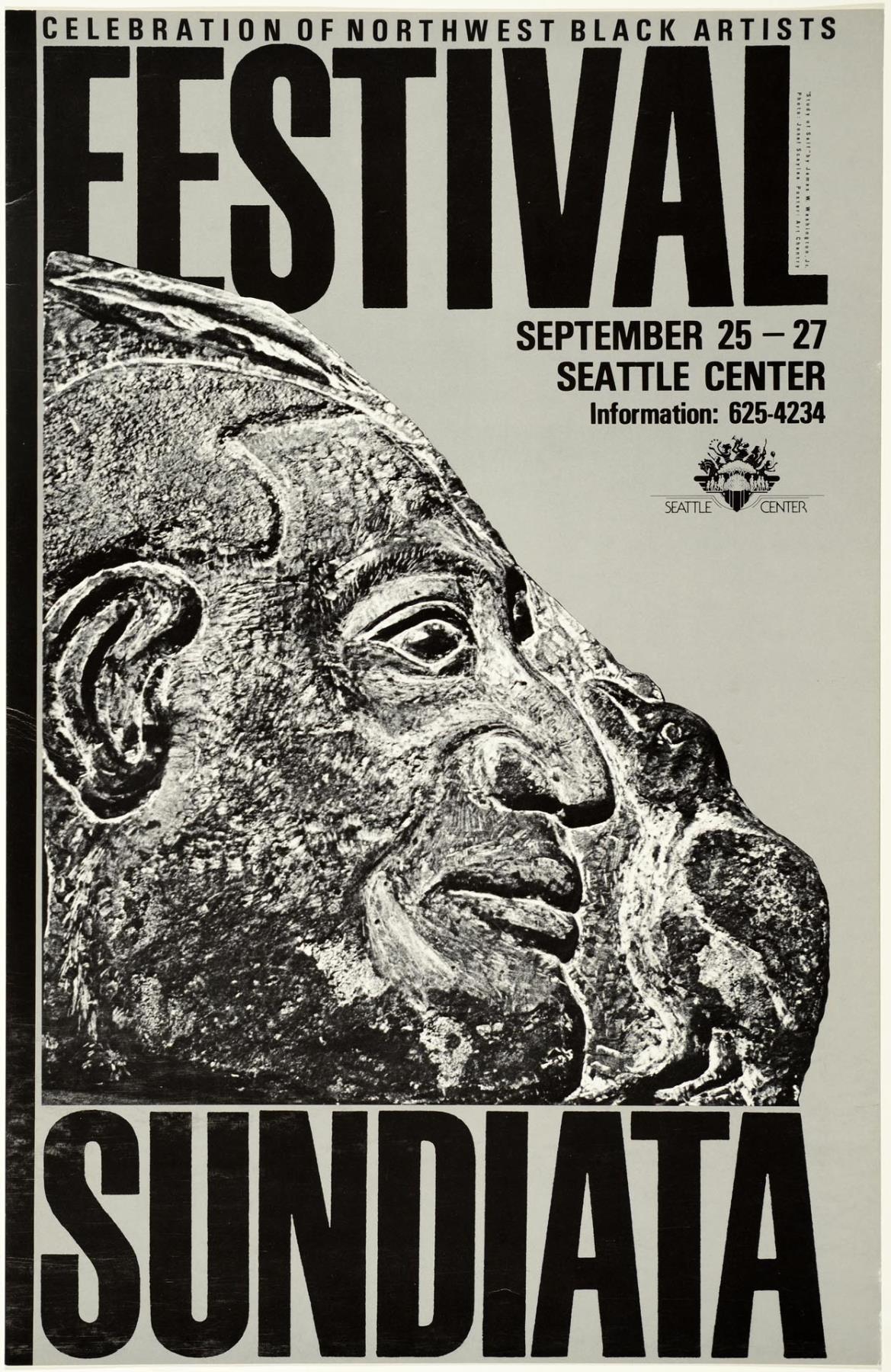 Image of Festival Sundiata poster, Seattle, September 25-27, 1981
