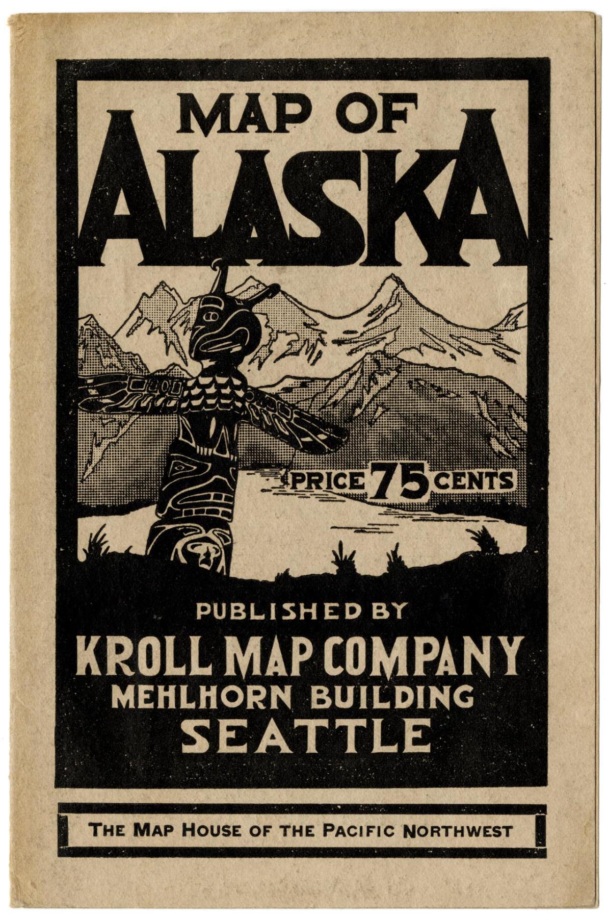 Image of Map of Alaska, 1927