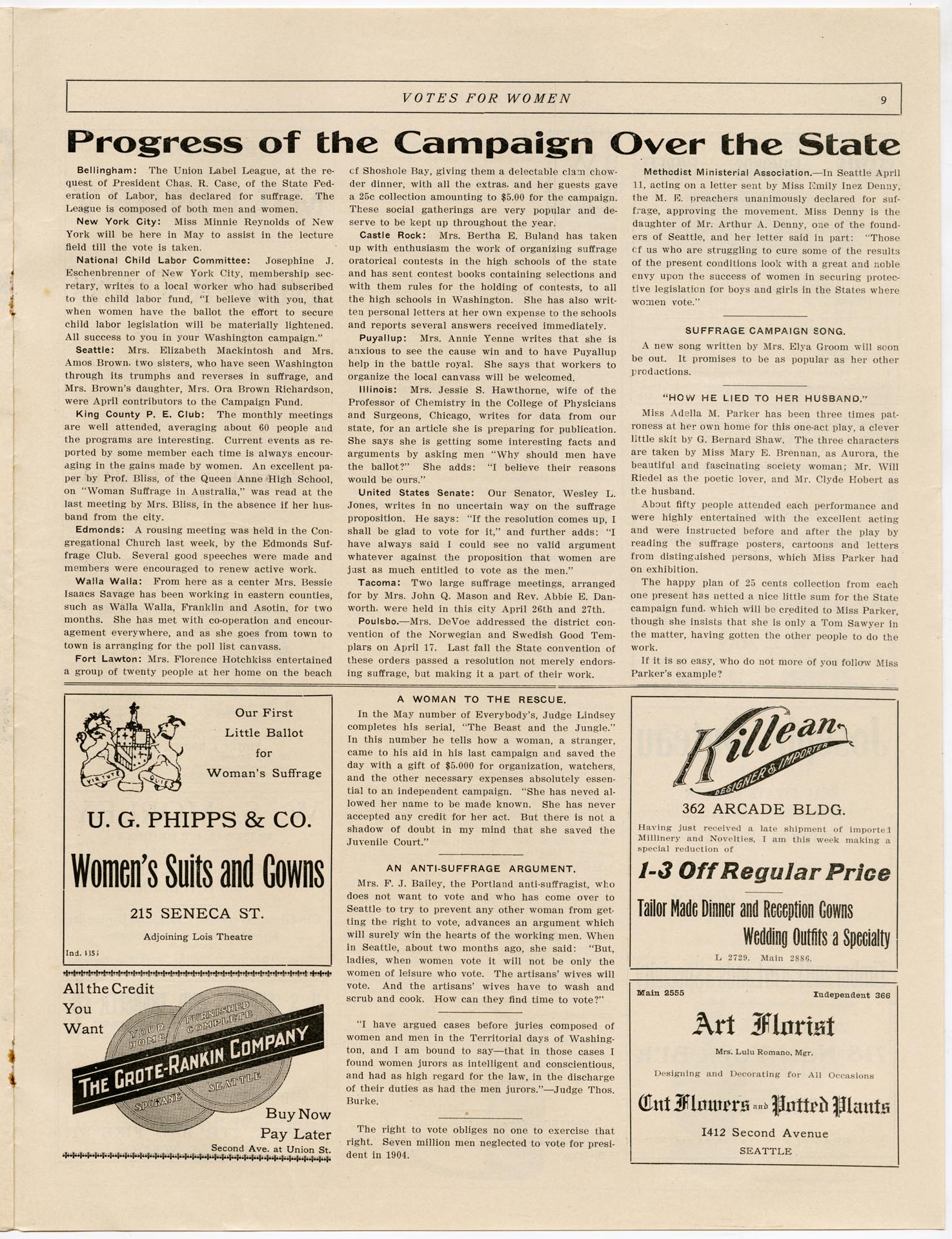 Image of Votes for Women, Vol. 1, No. 6, May 1910