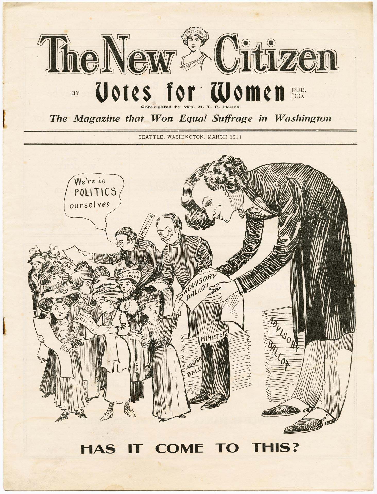 Image of The New Citizen, March 1911
