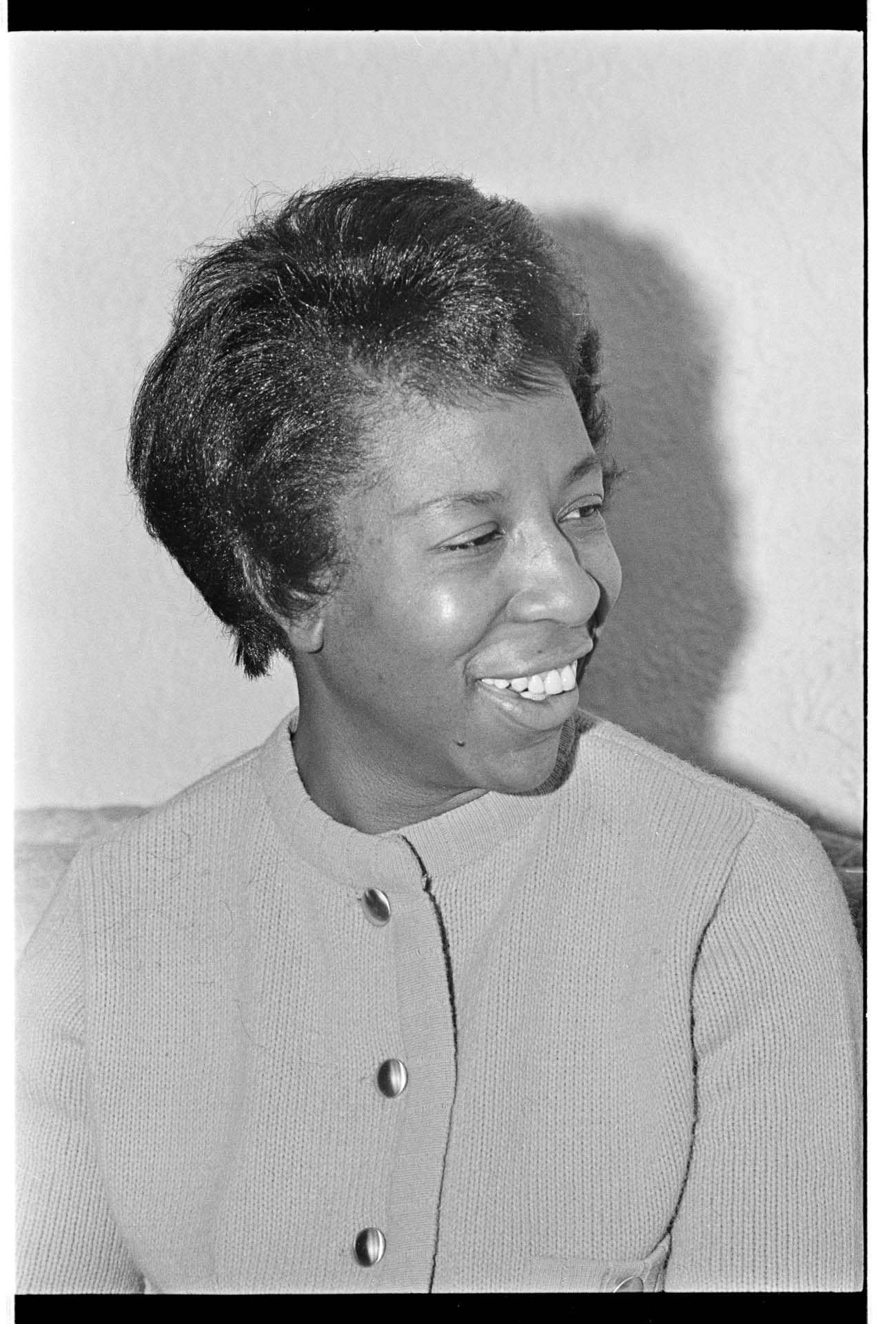 Image of Peggy Joan Maxie after election as State Representative, November 4, 1970