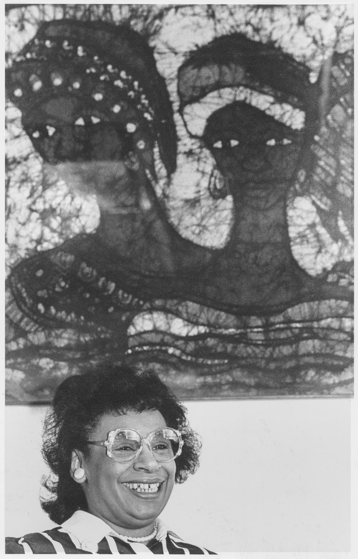 Image of Roz Woodhouse, Seattle Urban League President, May 23, 1988