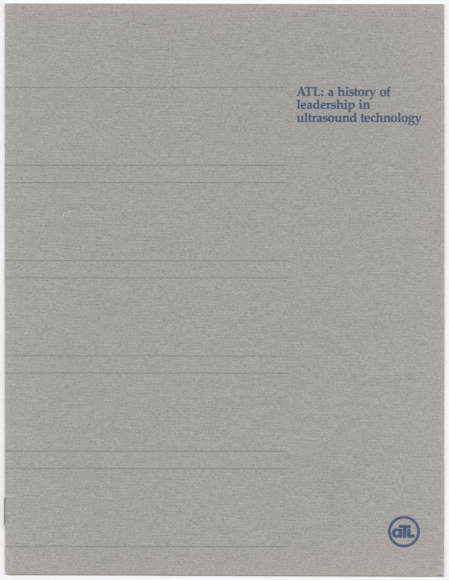Image of ATL: a history of leadership in ultrasound technology, 1988