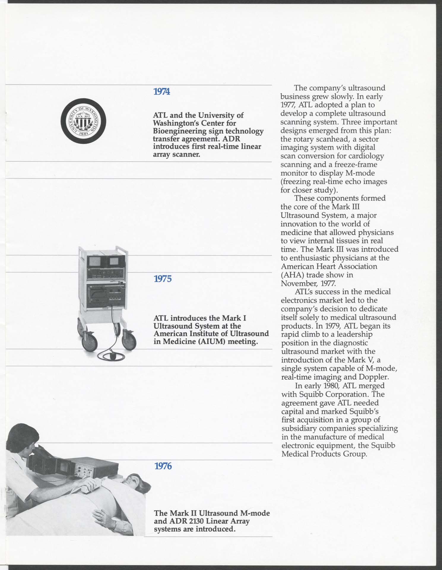 Image of ATL: a history of leadership in ultrasound technology, 1988