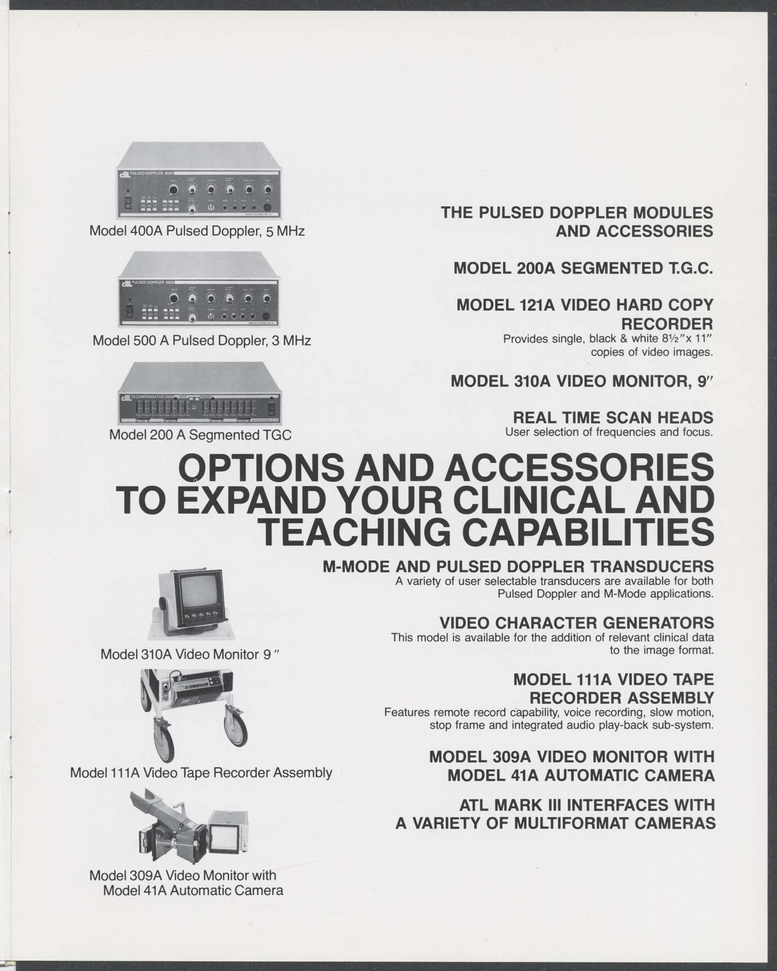 Image of ATL Mark III Real-Time Imaging, circa 1978