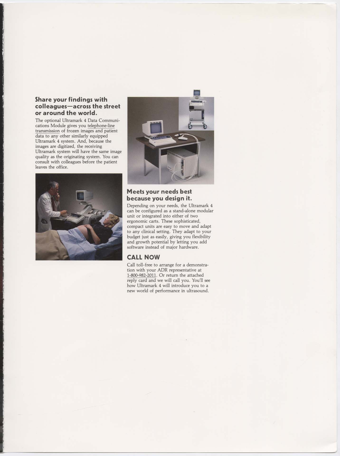 Image of ATL Ultramark 4 Ultrasound System, circa 1986