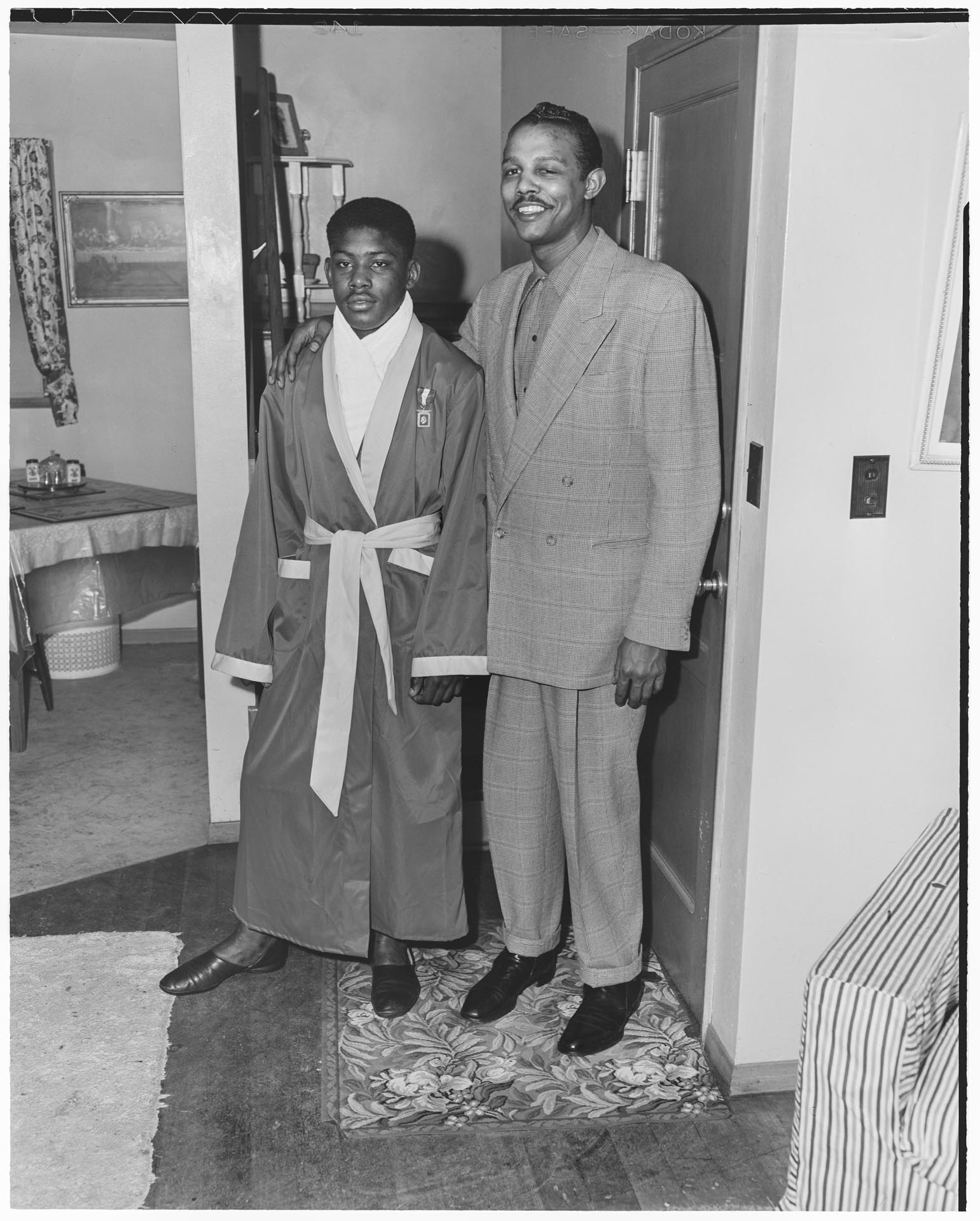 Image of Freddie Brown and Bill Ross, Seattle, February 24, 1949