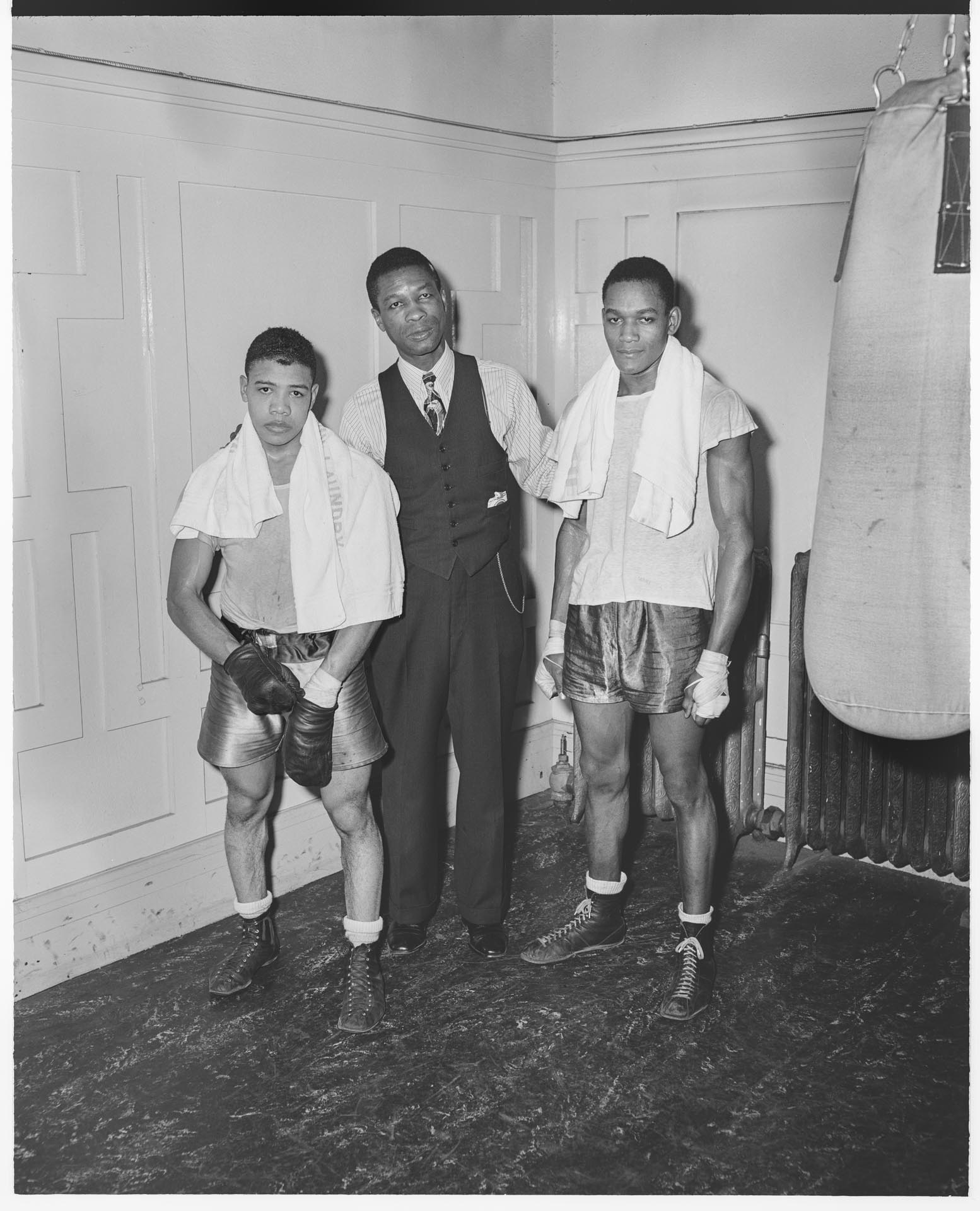 Image of Frisco McGale, Buford Ransom, and Eddie Cotton, Seattle, circa 1947