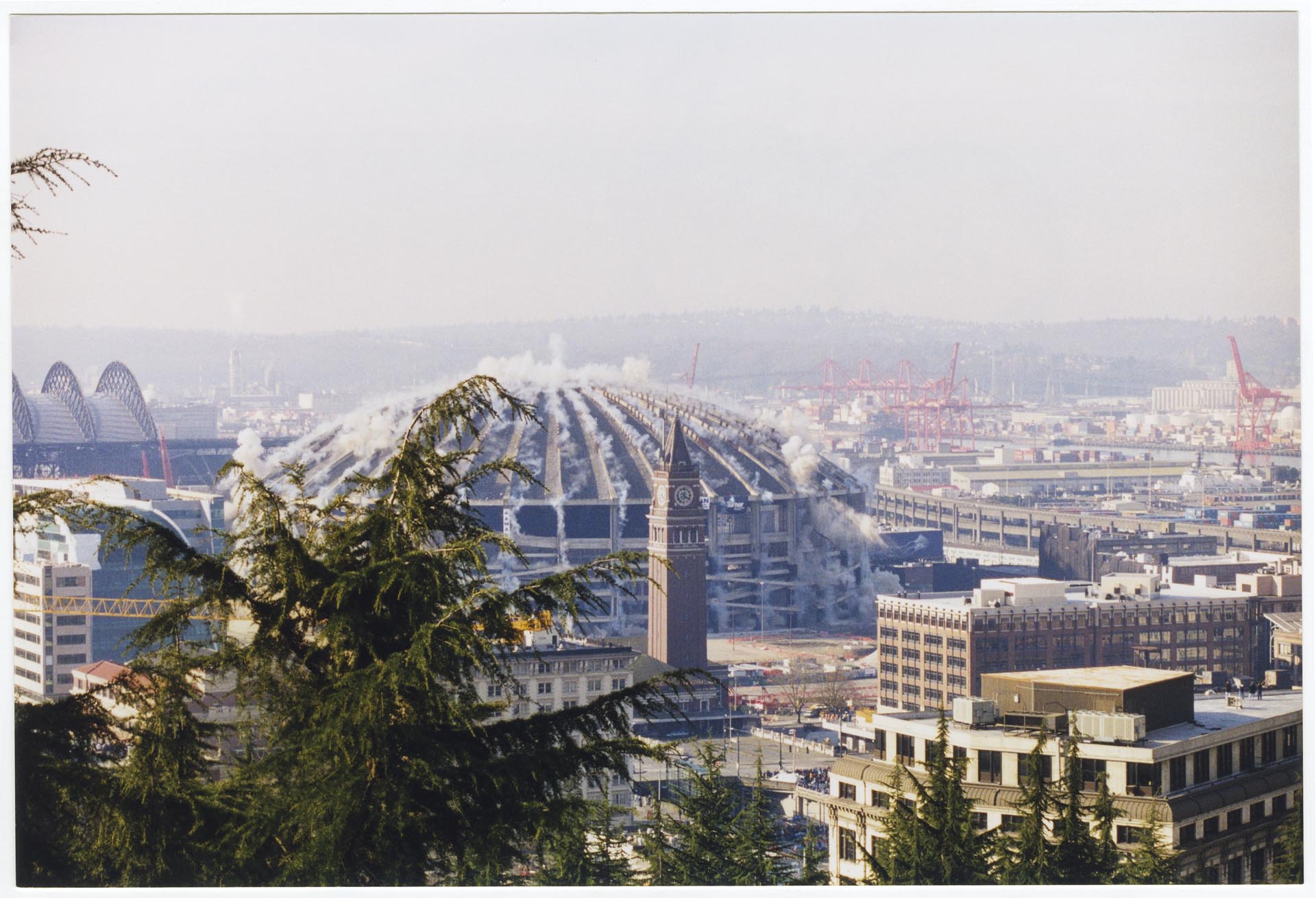 Image of Implosion of the Kingdome, Seattle, March 26, 2000