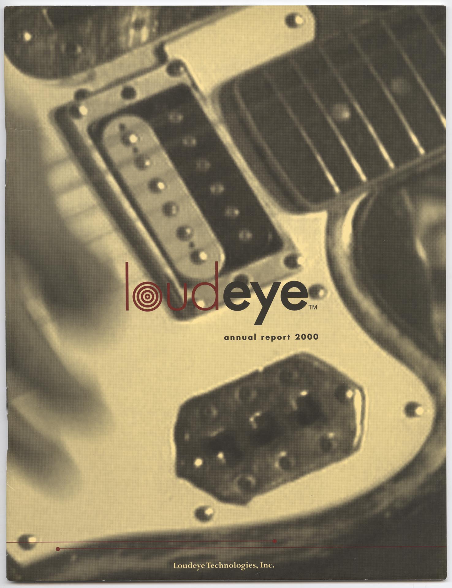 Image of Loudeye Technologies annual report, 2000