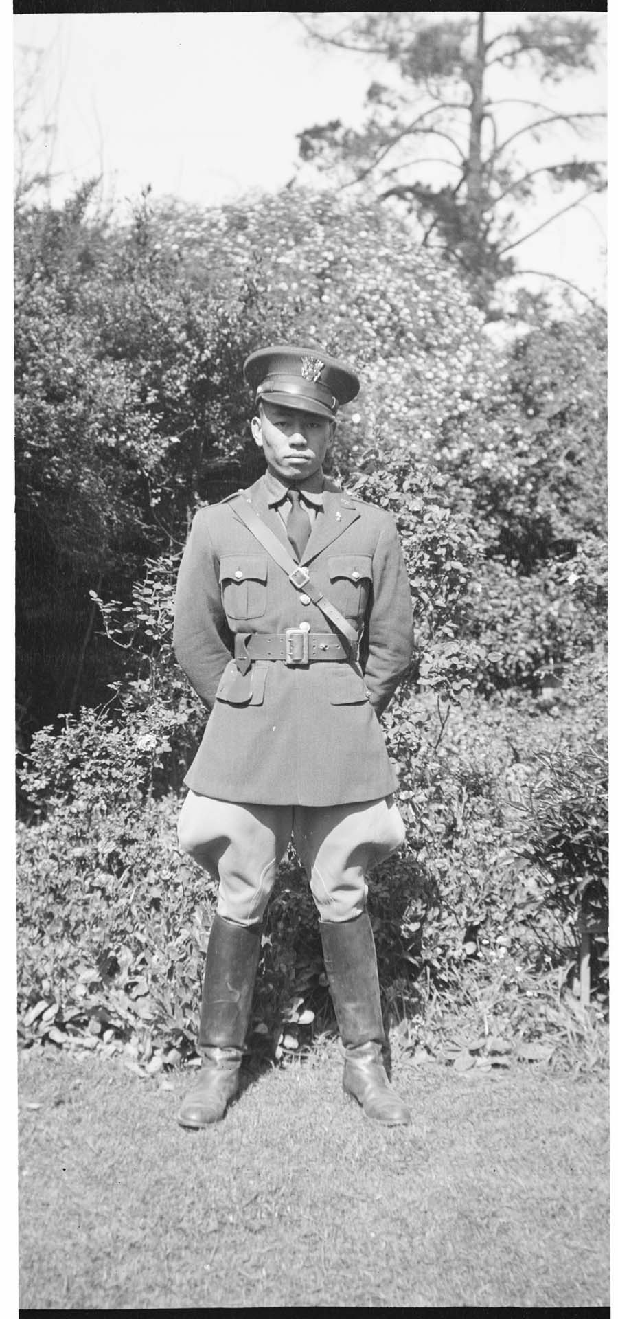 Image of John Young at Fort Worden, 1936