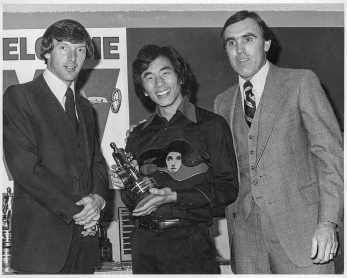 Image of Al Young at NHRA Northwest division banquet, 1978