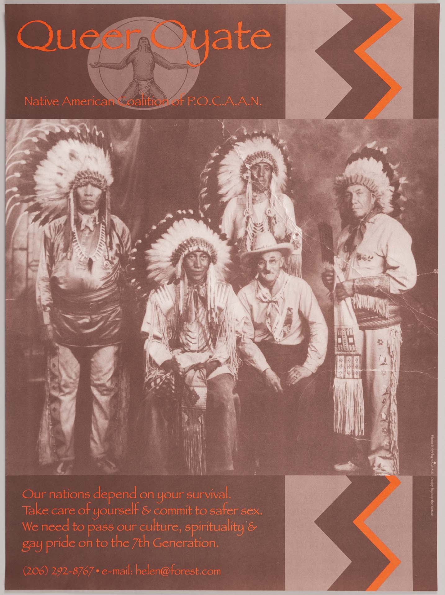 Image of Queer Oyate poster, 1996