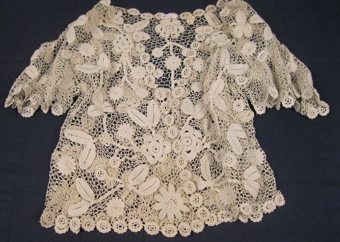 Image of Crocheted jacket, ca. 1890-1910