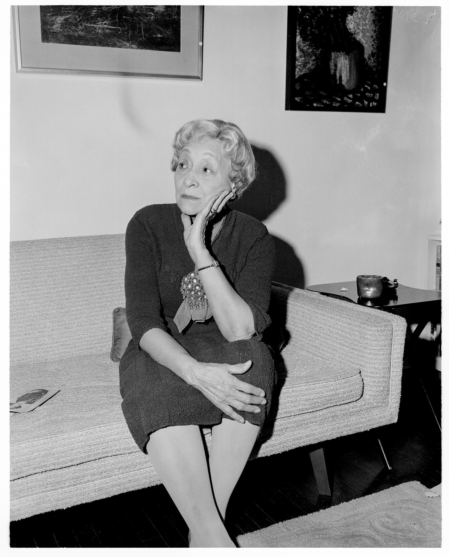 Image of Zoë Dusanne, Seattle, December 1961