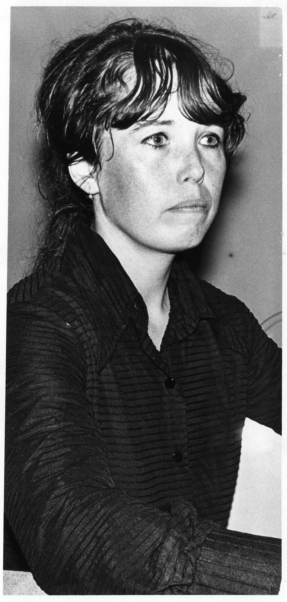 Image of Ramona Bennett during meeting with church officials, September 17, 1970