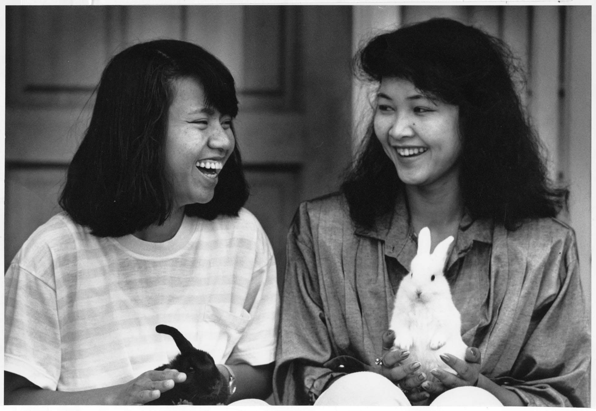 Image of Sinina Moeun and Phalkun Tep, Seattle, May 31, 1989