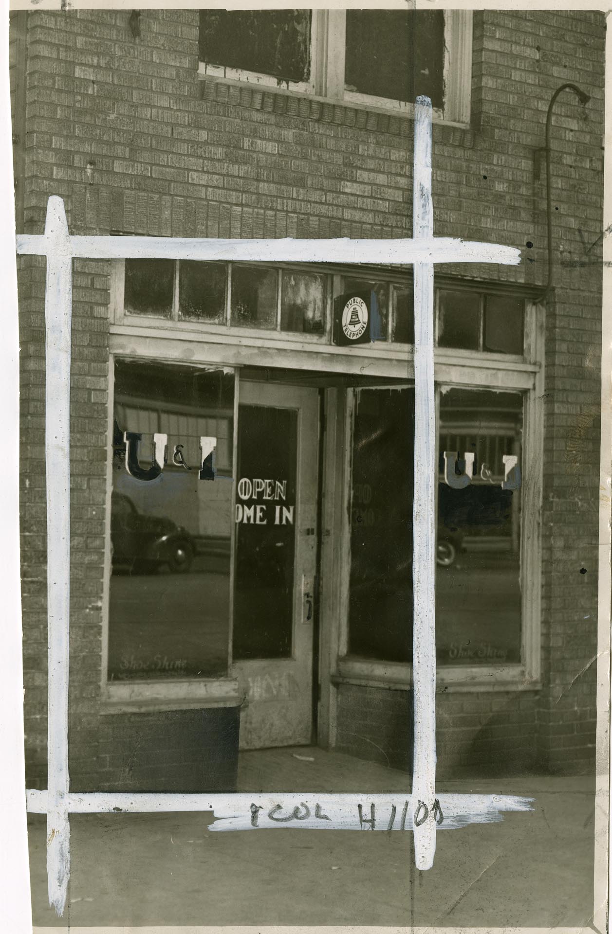 Image of Entrance to the U&I Club, 1223 Jackson Street, Seattle, May 3, 1945