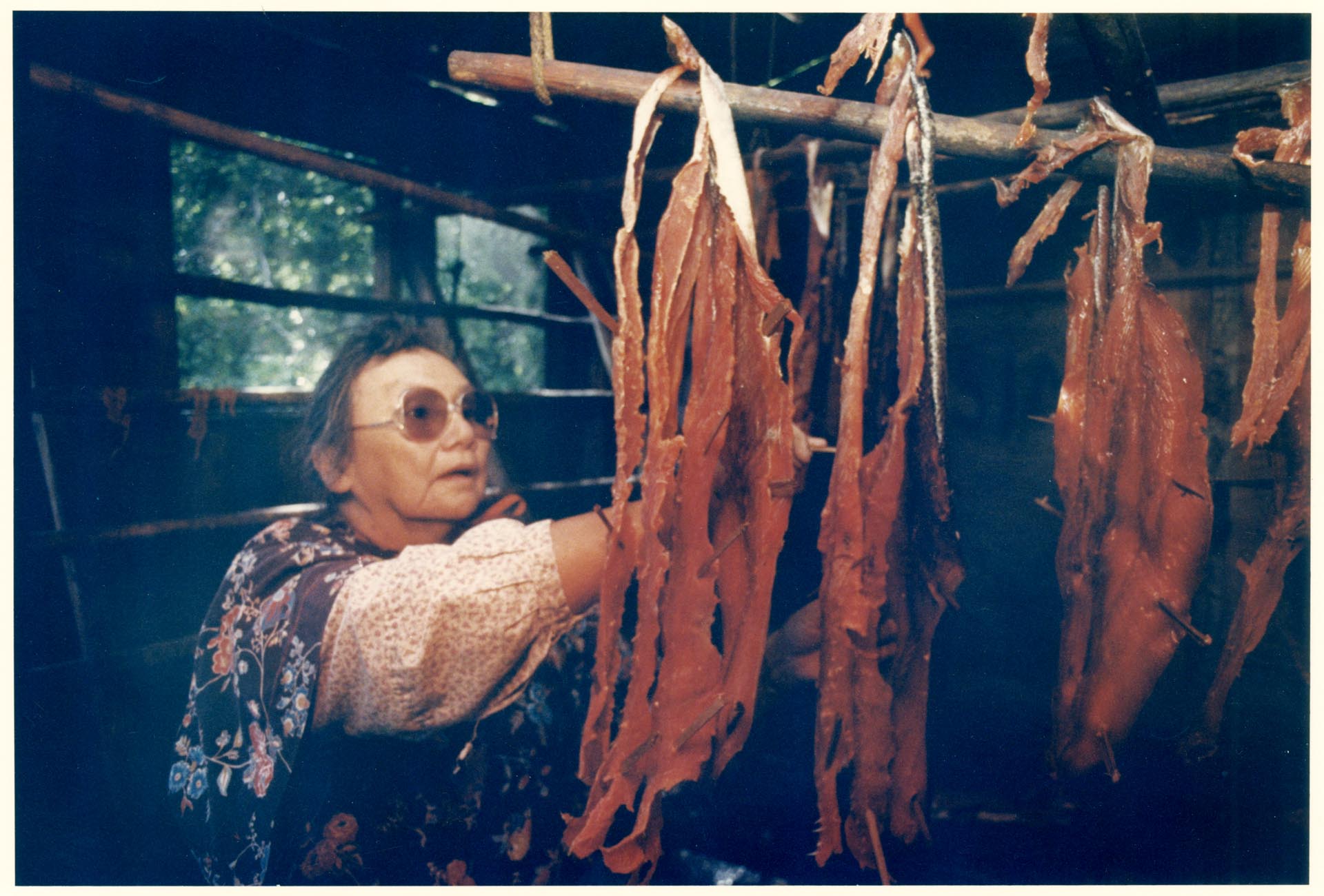 Image of Myra Sohappy, Cook's Landing, June 12, 1990
