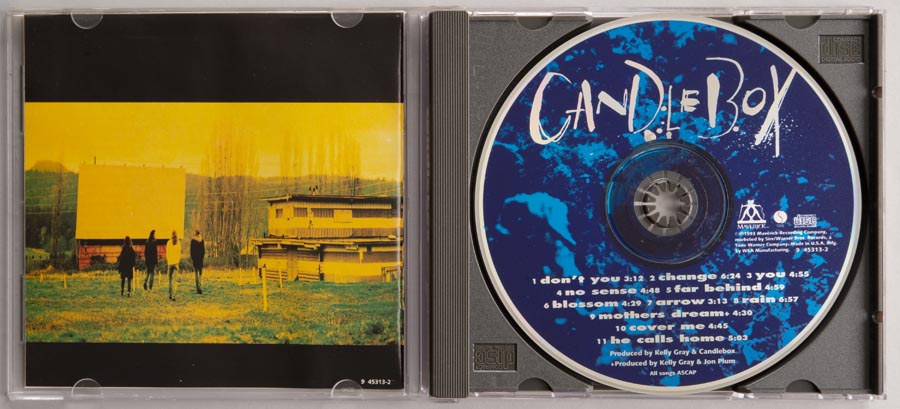 本命ギフト disc, Compact Candlebox, Maverick/Warner CD, self-titled 洋楽