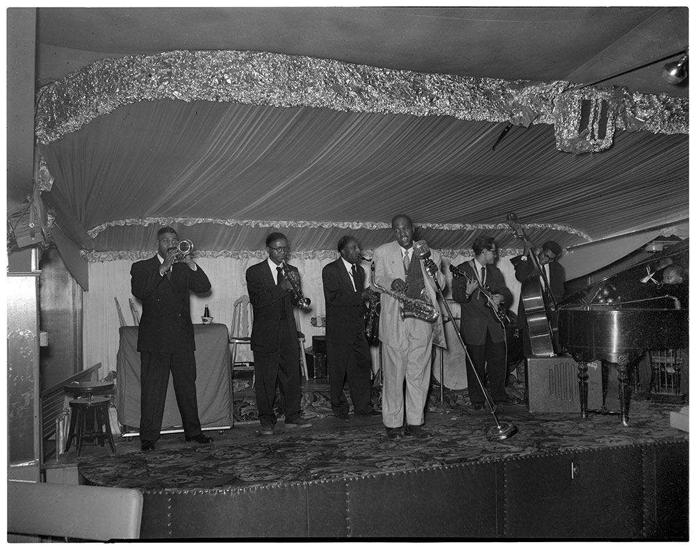 Image of Band performing at the New China Pheasant, Seattle, 1947