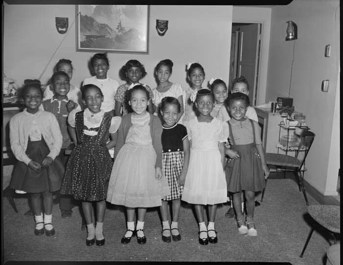 Image of Children at a party, Seattle, circa 1955