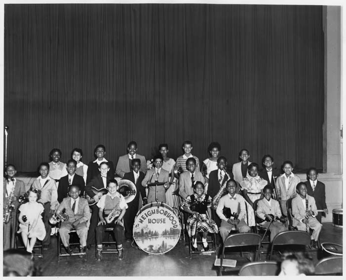 Image of Neighborhood House youth band, 1954