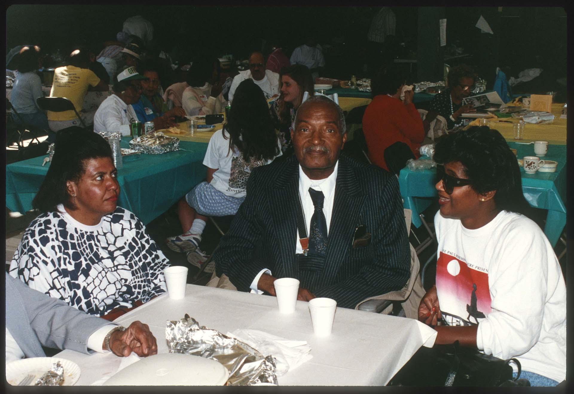 Image of Sam Smith at ROOTS family  picnic, 1991