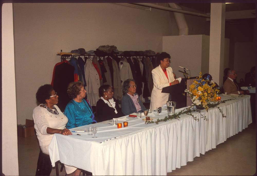 Image of Ceremony honoring early Black schoolteachers, Seattle, March 20, 1988