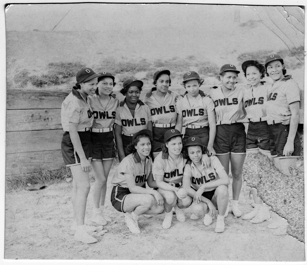 Image of Owls Club women's softball team, circa 1938