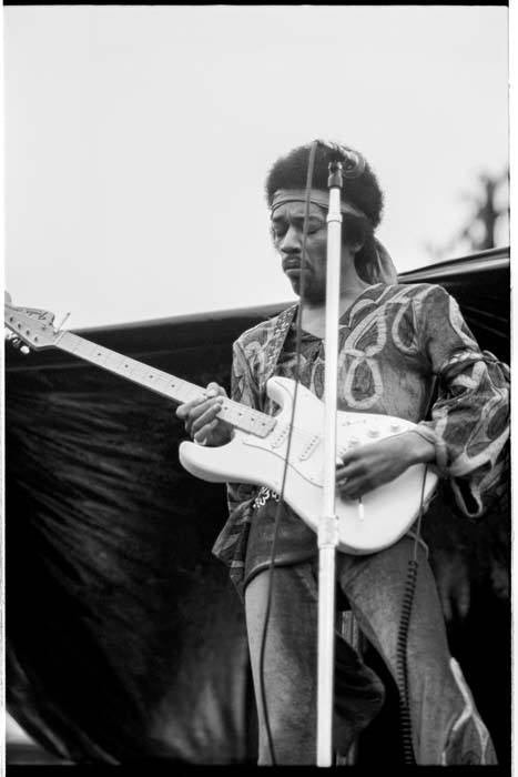 Image of Jimi Hendrix concert at Sicks' Stadium, July 26, 1970