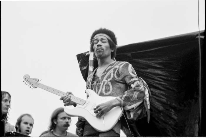 Image of Jimi Hendrix concert at Sicks' Stadium, July 26, 1970