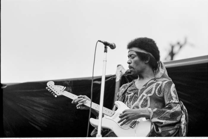 Image of Jimi Hendrix concert at Sicks' Stadium, July 26, 1970