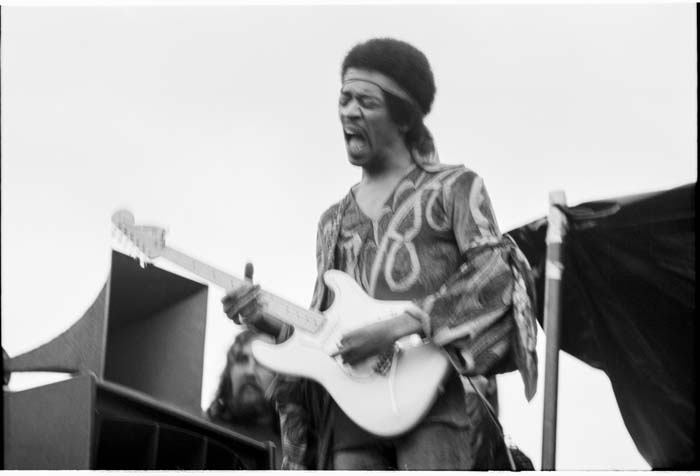 Image of Jimi Hendrix concert at Sicks' Stadium, July 26, 1970