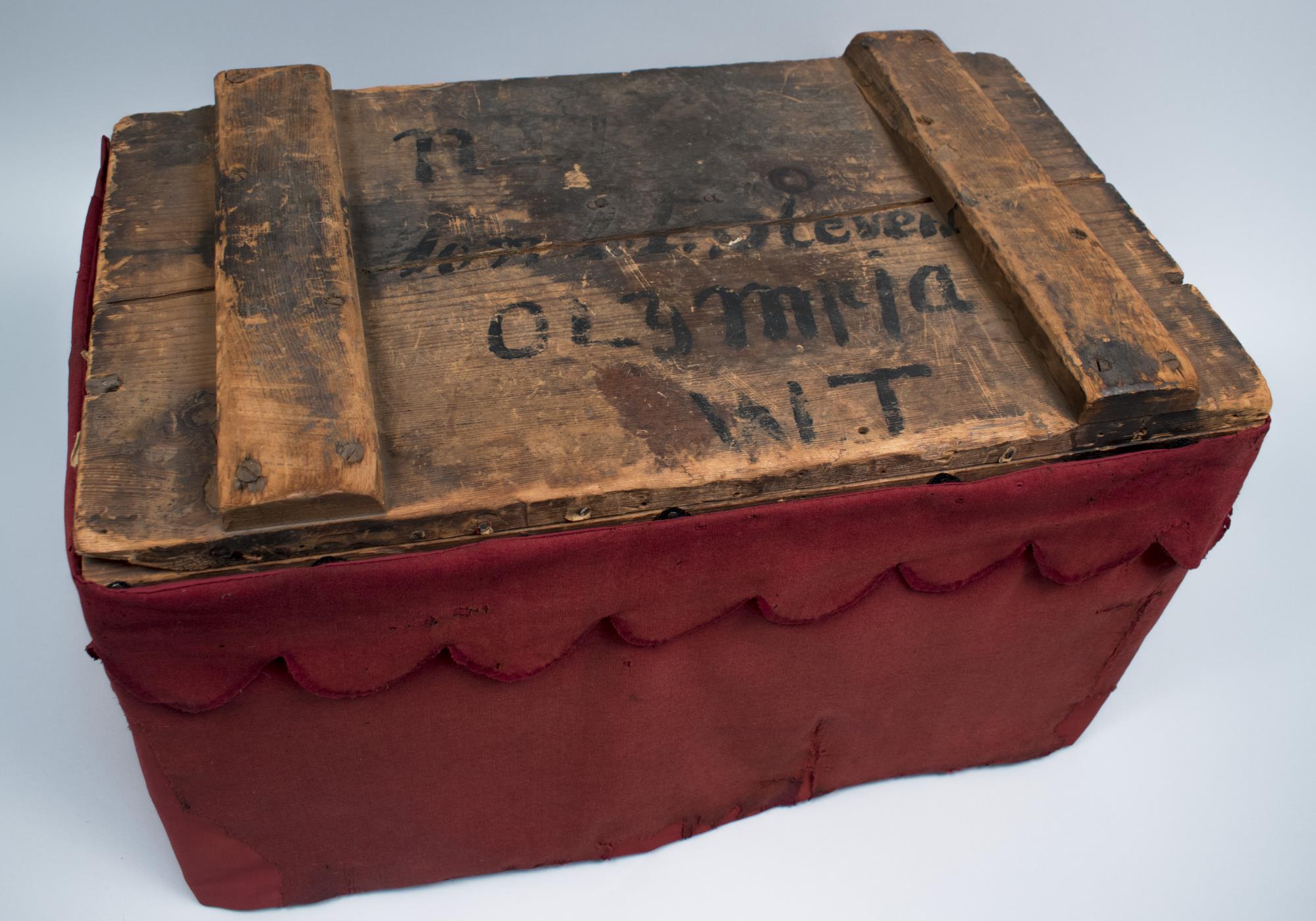 Image of Wooden chest, 1853