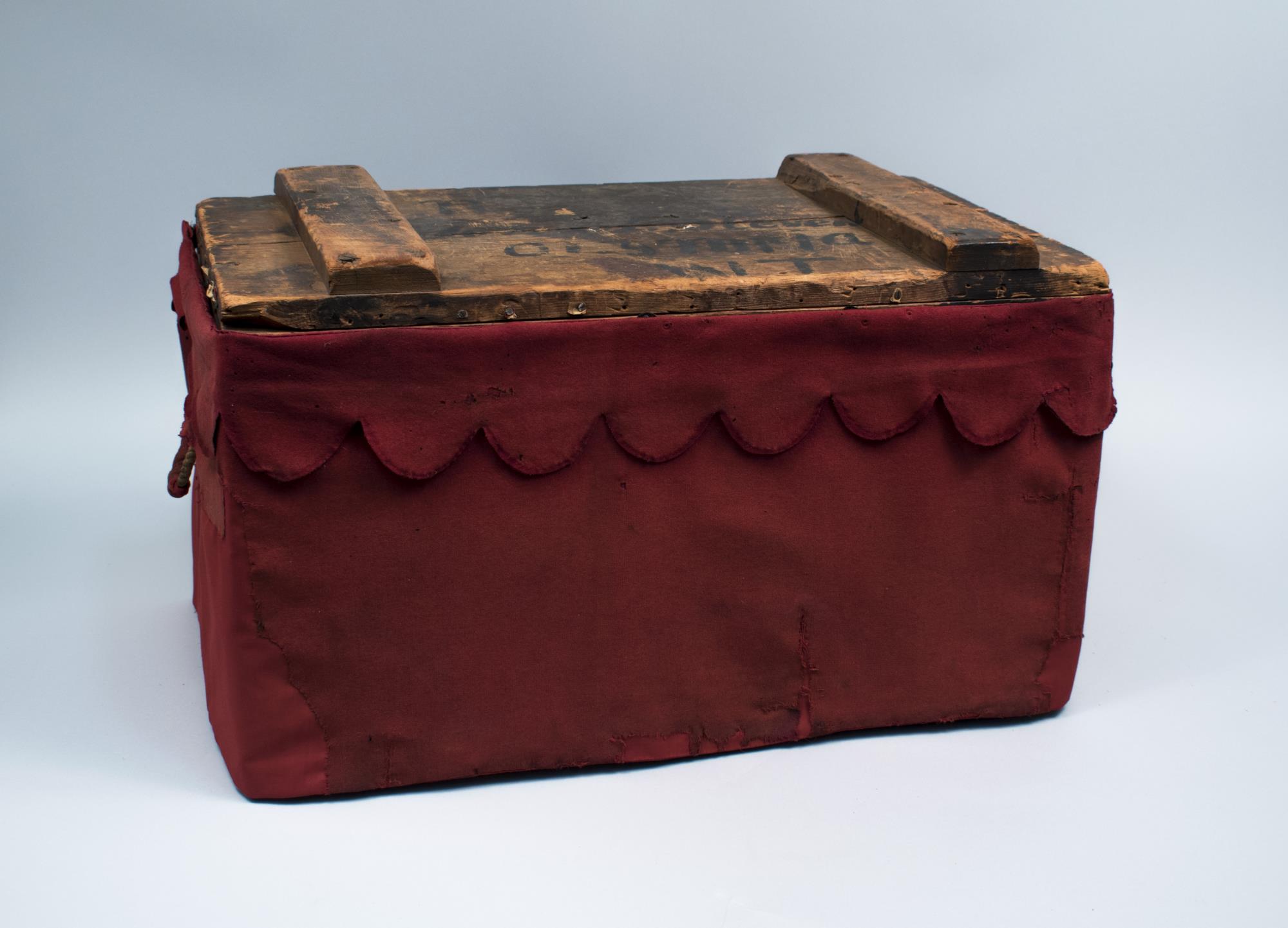 Image of Wooden chest, 1853