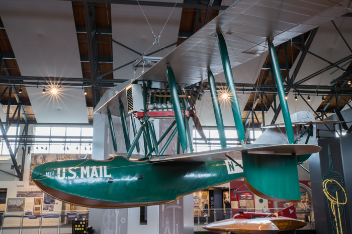 Image of Boeing B-1 flying boat airplane, ca. 1919