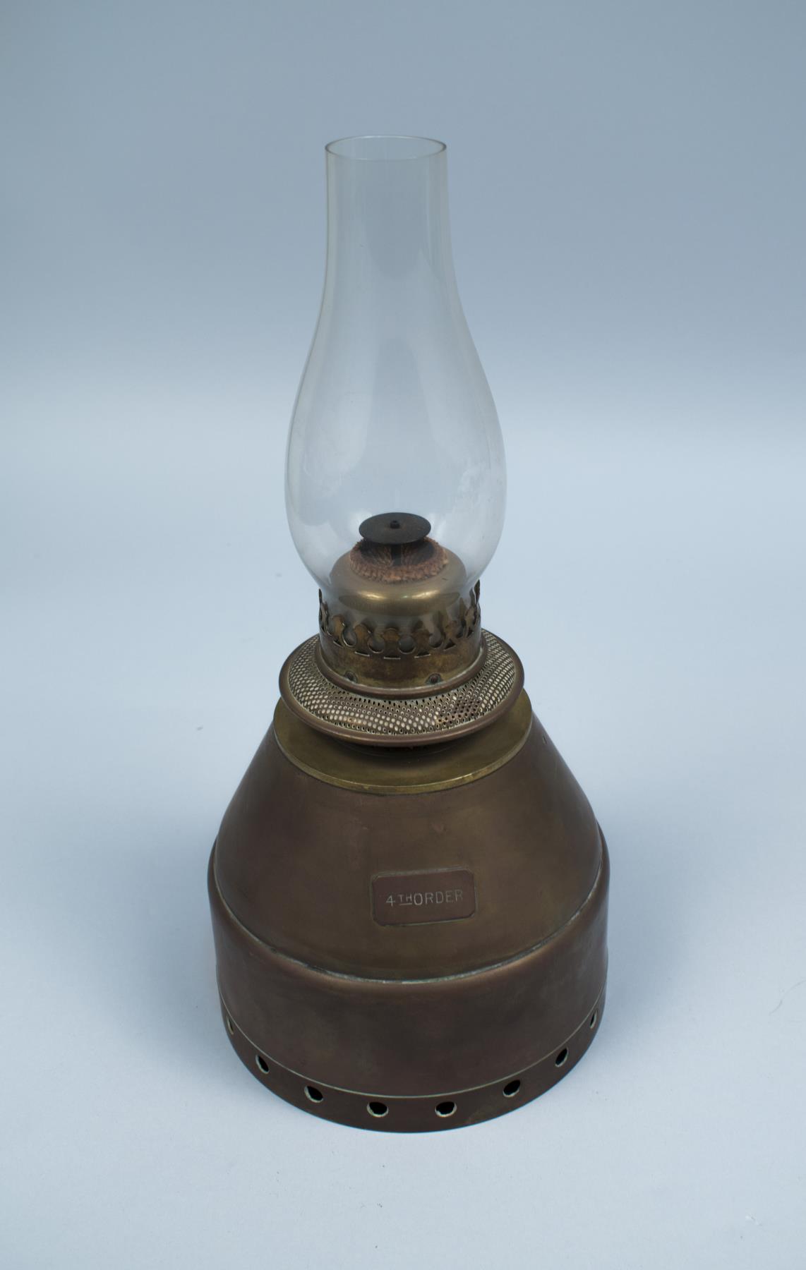 Image of Fourth (4th) order light from West Point Light Station, Discovery Park, 1881-1926