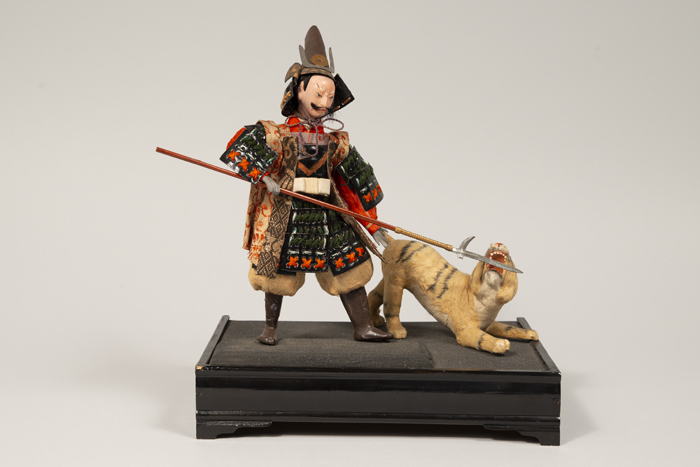 Image of Samurai doll, possibly Kato Kiyomasa, from Boys’ Day, ca. 1930-1940