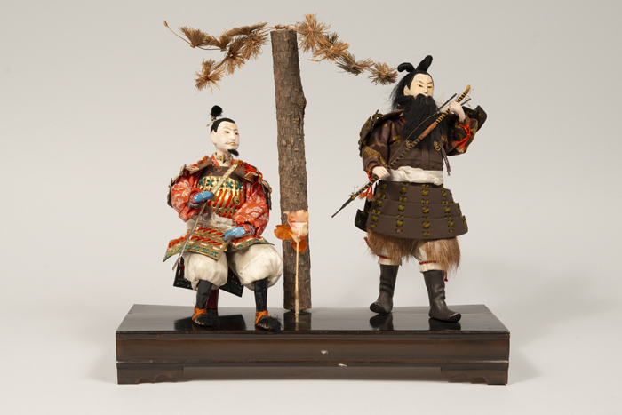 Image of Two dolls from Boys’ Day, ca. 1930-1940