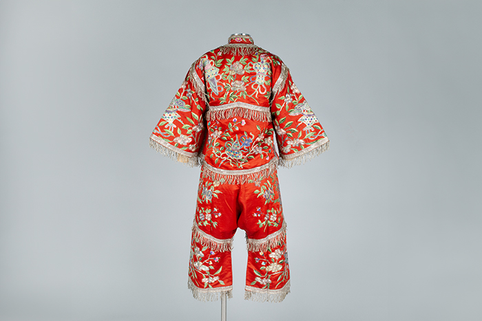 Image of Chinese Theatrical Costume worn by Lillian Goon Dip, ca. 1890-1910