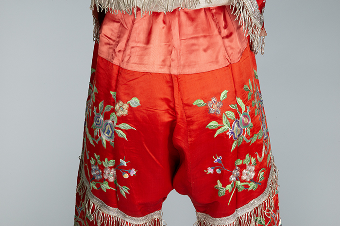 Image of Chinese Theatrical Costume worn by Lillian Goon Dip, ca. 1890-1910