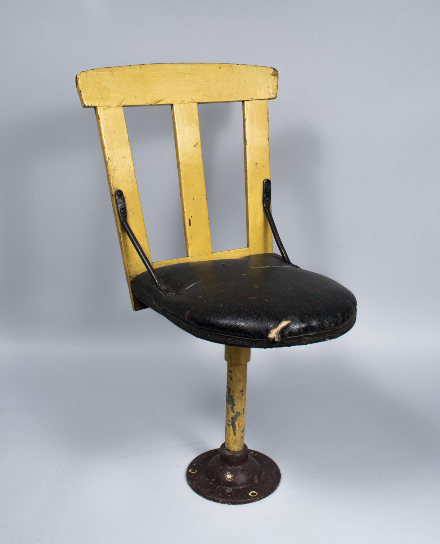 Image of Operator's seat from Seattle cable car, early 1900s