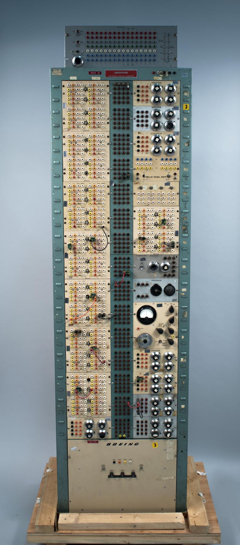 Image of Boeing analog computer, 1953