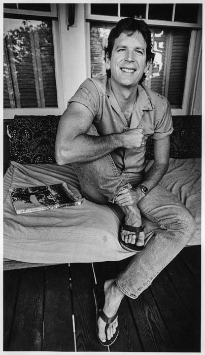 Image of Ned Behnke in his studio, Seattle, August 1981