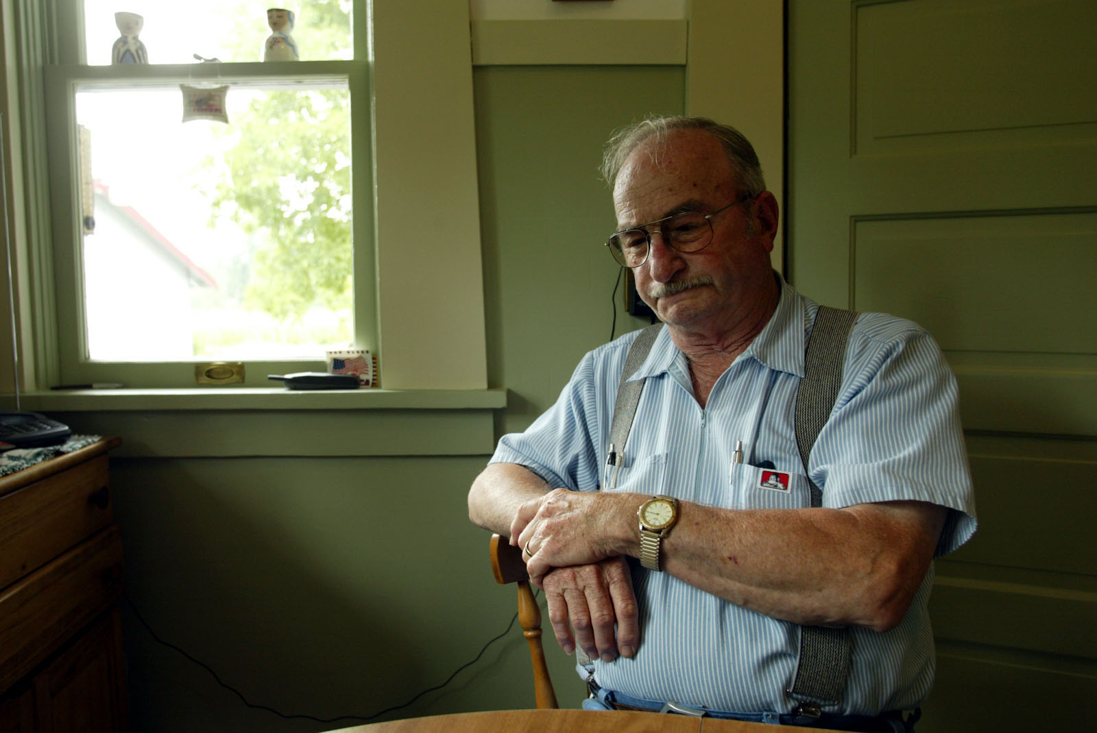 Image of Jerry Mapes, Burlington, Washington, June 27, 2002