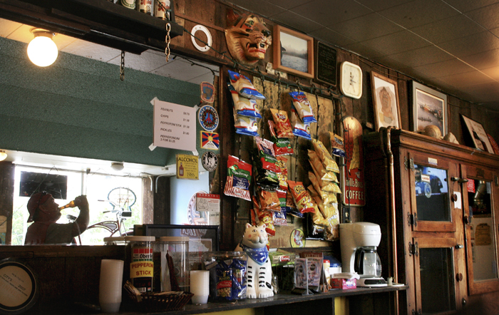Image of View of bar area at Eastlake Zoo Tavern, Seattle, September 23, 2007