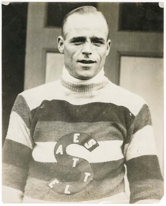 Image of Seattle Metropolitans player Jack Walker, circa 1921