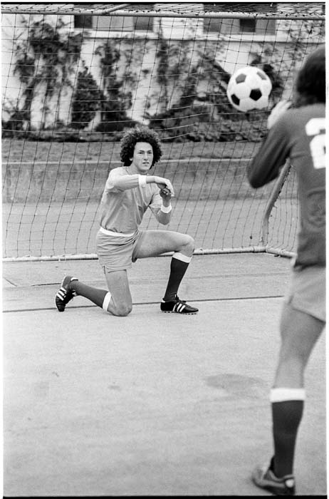 Image of Ballan Campeau at Sounders first practice, Seattle, May 1, 1974